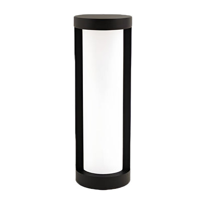 Leann Cylindrical LED Bollard Aluminum Outdoor Pathway Light