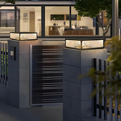 Vrda Modern LED  Aluminum Outdoor Post Fence Pillar Light