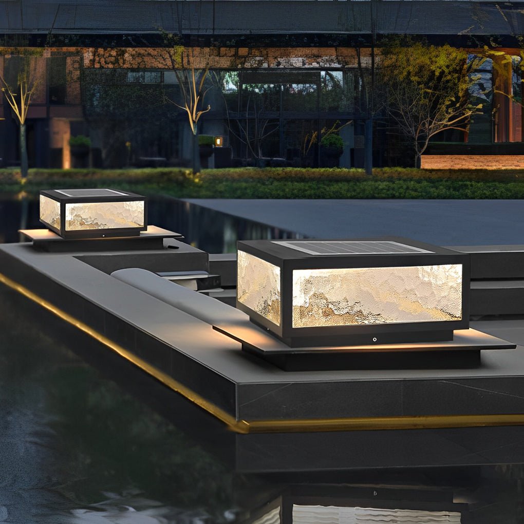 Vrda Modern LED  Aluminum Outdoor Post Fence Pillar Light