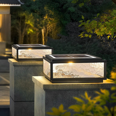 Vrda Modern LED  Aluminum Outdoor Post Fence Pillar Light