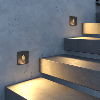 Ritan LED Modern Style Aluminum Outdoor Step Light