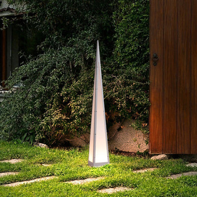 Fremn Geometric Stainless Steel Outdoor Floor Lamp