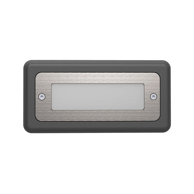 Gal LED Recessed Minimalist Aluminum Outdoor Step Lights