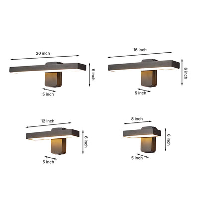 Garth LED Adjustable Storefront Aluminum Outdoor Wall Lights