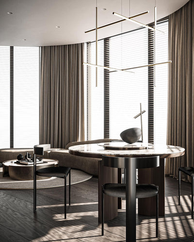 Renorelle Crossbeam Linear Chandelier