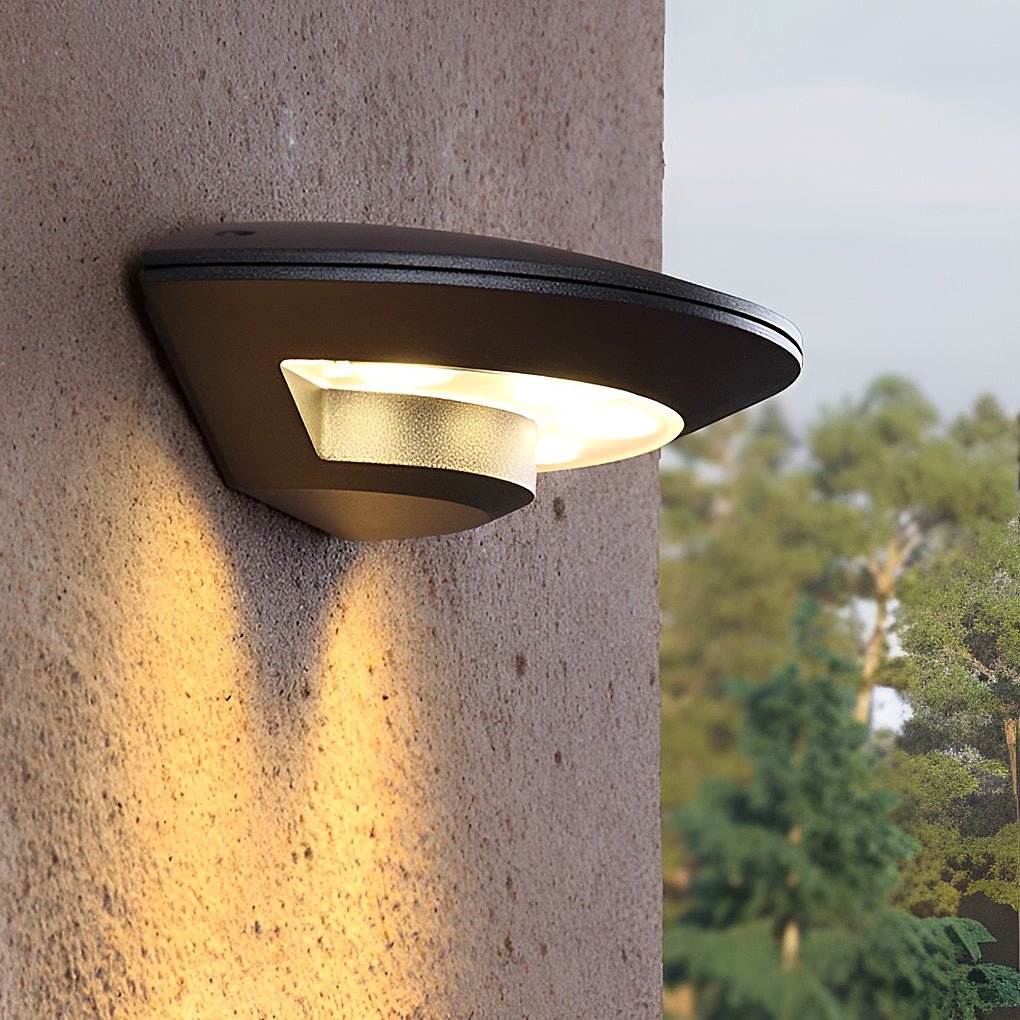 Farley Creative Elegance LED Aluminum Outdoor Wall Sconce