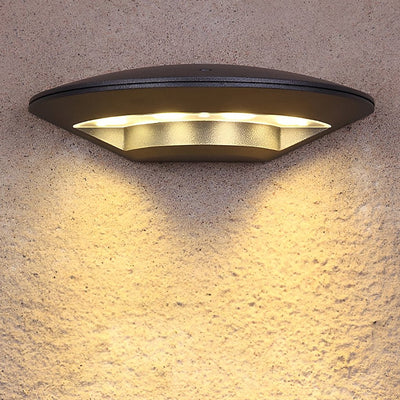 Farley Creative Elegance LED Aluminum Outdoor Wall Sconce