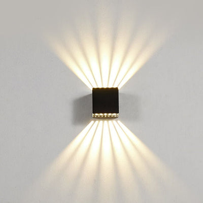 Sarah Creative LED Aluminum Outdoor Sconce Wall Lights