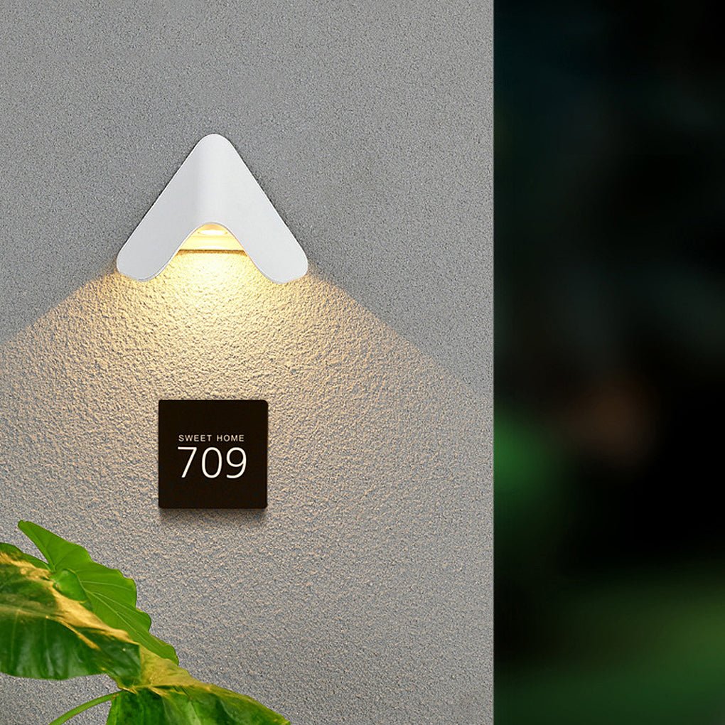 Nonfrie Creative Modern LED Aluminum Outdoor Sconces Wall Lights