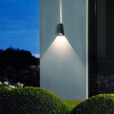 Flowy LED Waterproof Creative Modern Outdoor Porch Lights