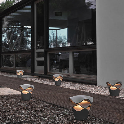 Dudley Multi-Functional Landscape Aluminum Outdoor Lights