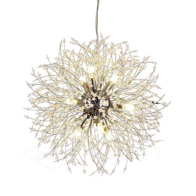 Haze Chandelier Crystal Dandelion with Crystals