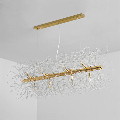 Haze Chandelier Crystal Dandelion with Crystals