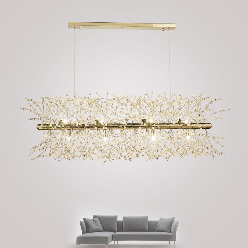 Haze Chandelier Crystal Dandelion with Crystals