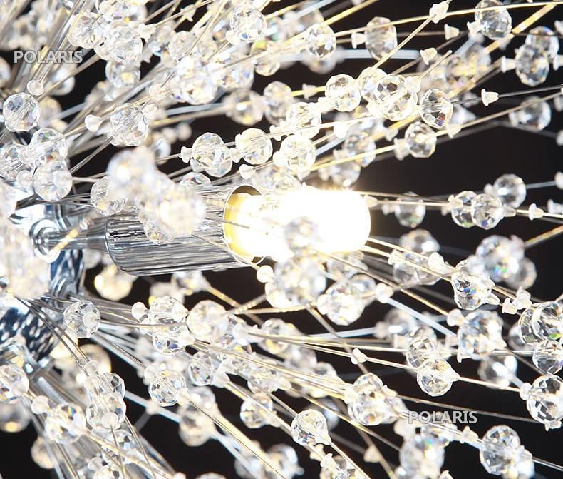 Haze Chandelier Crystal Dandelion with Crystals