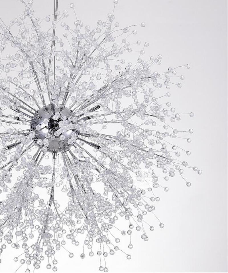 Haze Chandelier Crystal Dandelion with Crystals