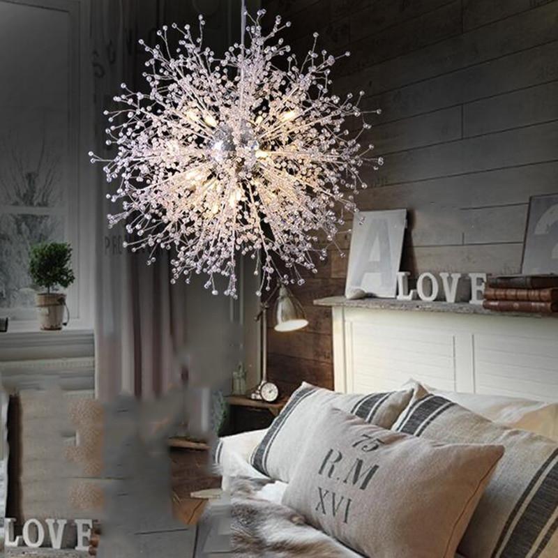 Haze Chandelier Crystal Dandelion with Crystals