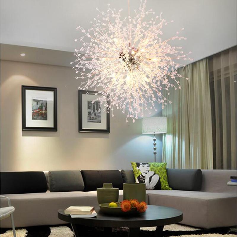 Haze Chandelier Crystal Dandelion with Crystals