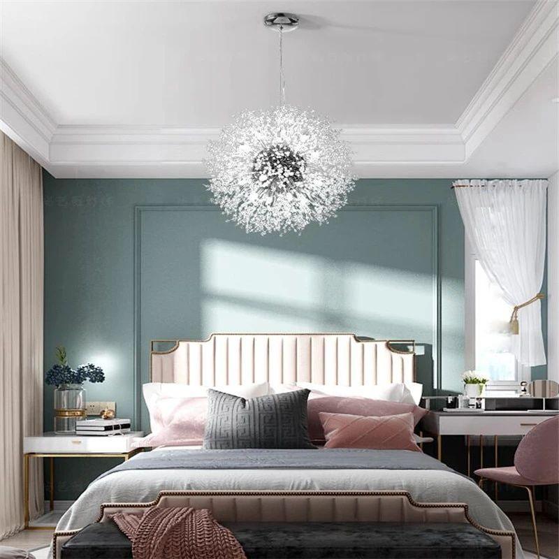 Haze Chandelier Crystal Dandelion with Crystals