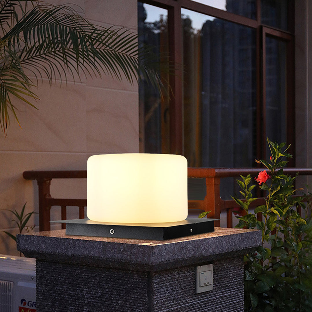 Nathania Modern PE Pillar Light