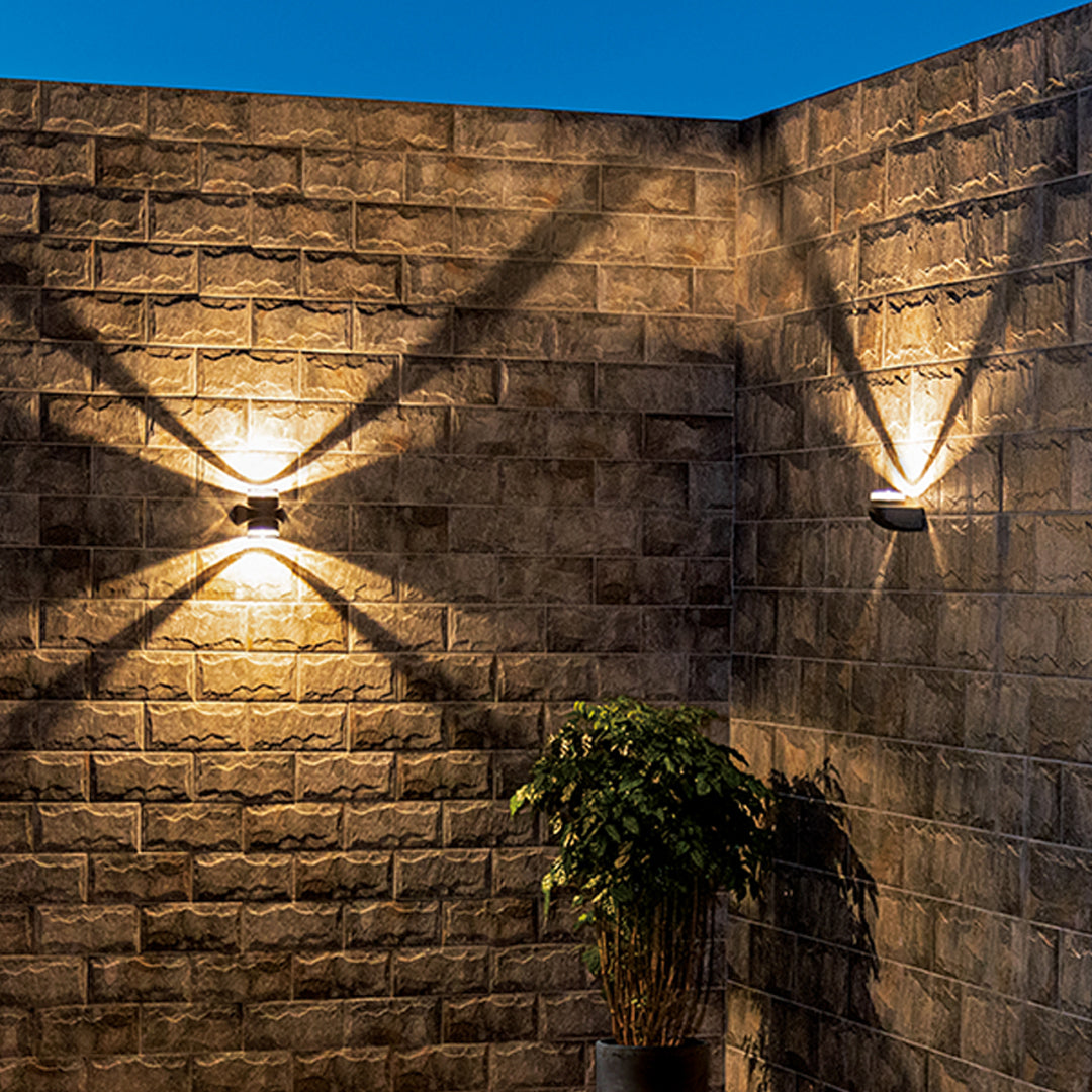 Edana Modern Waterproof LED Aluminum Outdoor Wall Lights