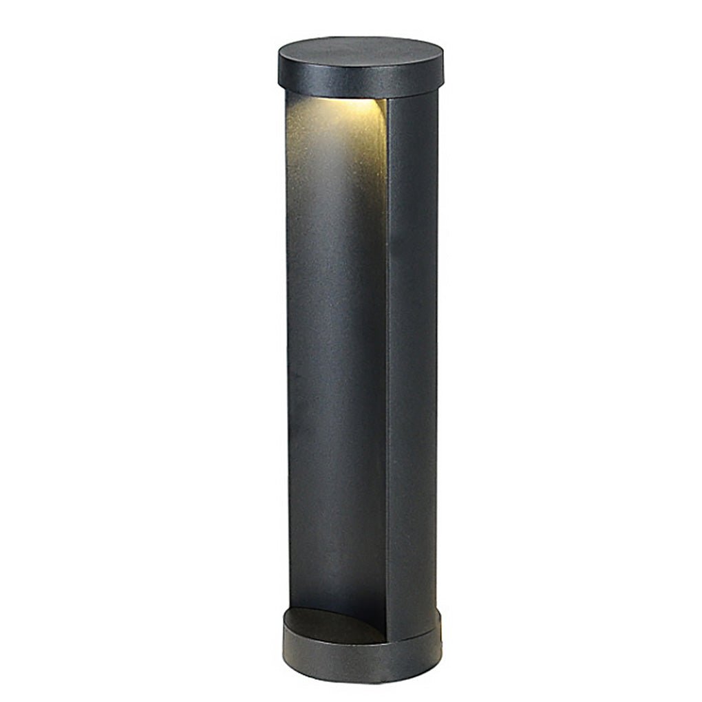 Scarlett Modern Cylinder Lawn Metal Outdoor Lamp