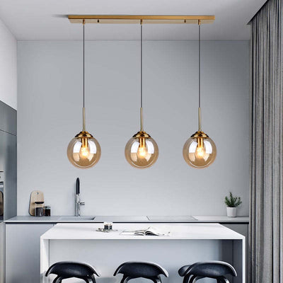 Valentina Designer Bubble Glass Pendant Light - Neutral Decor