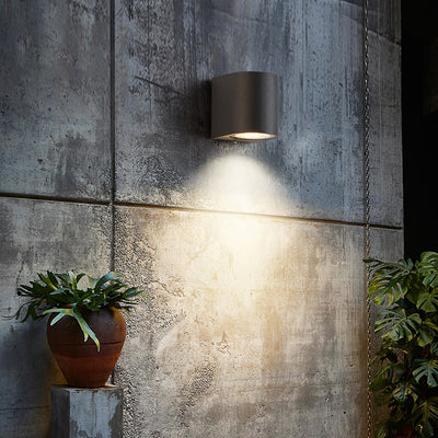 Ray Minimalist Square Outdoor Wall Lamp - Neutral Decor
