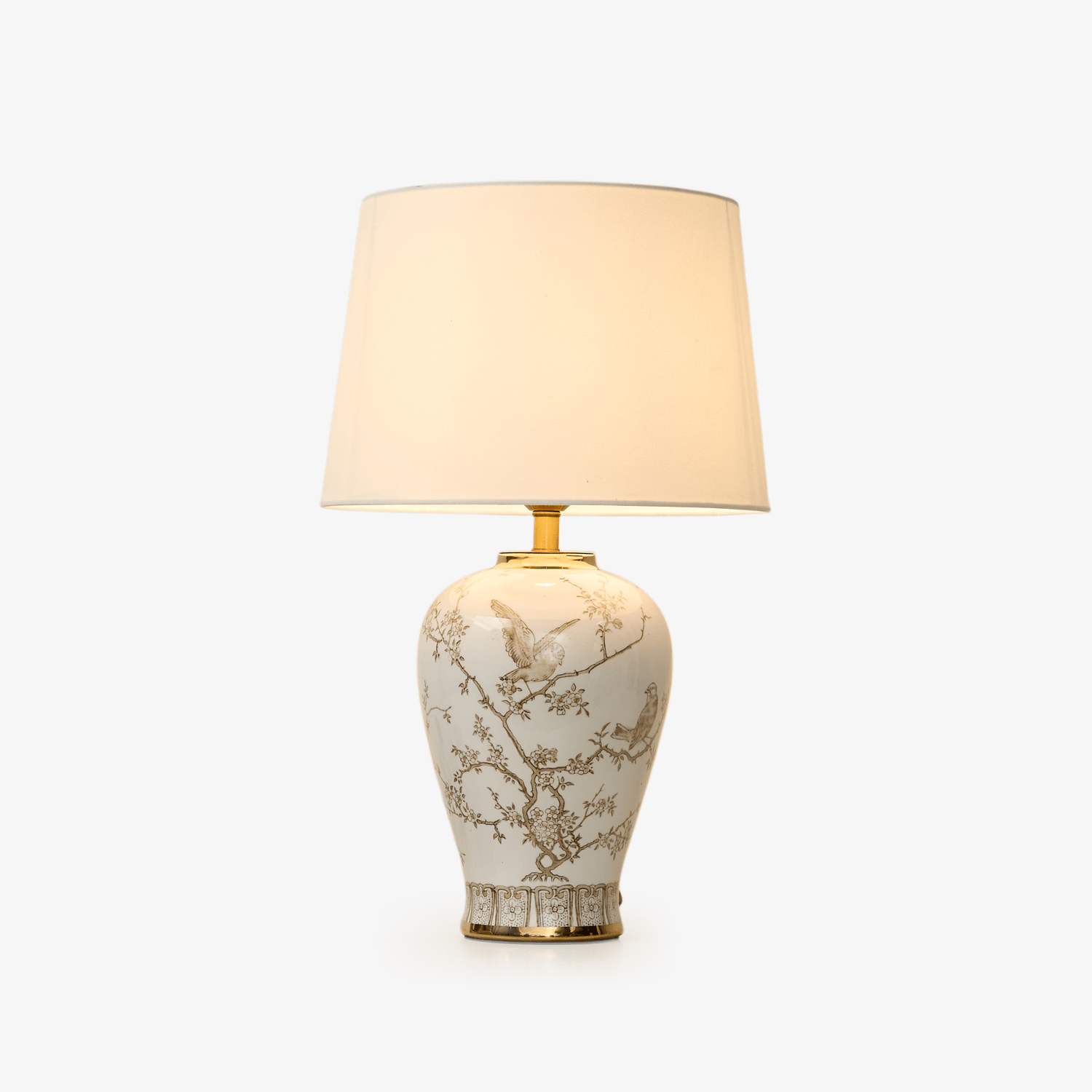 Wrenmark Floral Ceramic Table Lamp