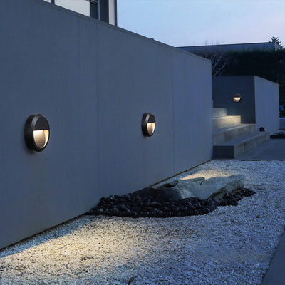 Lester Geometric LED Minimalist Aluminum Outdoor Step Lights