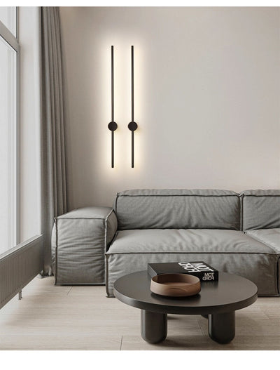 Nestx Brass Rod Minimalism Wall Lamp