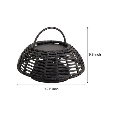 Teri Decorative Modern Ropes Rattan Outdoor Chandelier