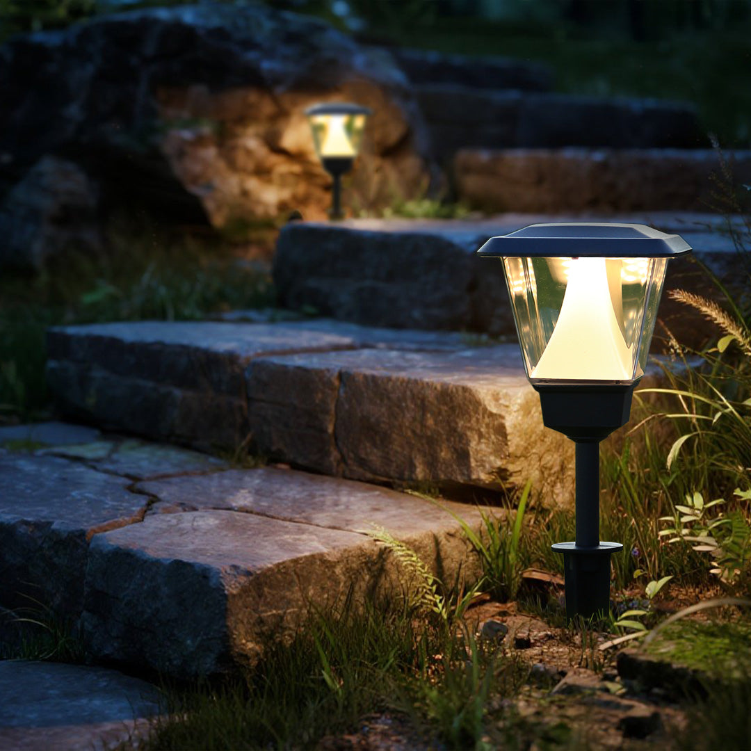 Graceful Modern Minimalist Aluminum Outdoor Lawn Lights