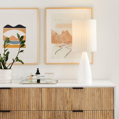 Boko Minimalist Fabric Table Lamp