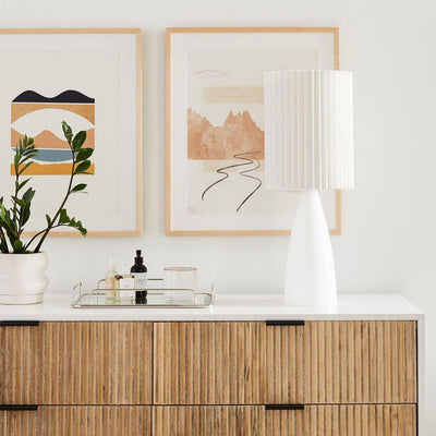 Boko Minimalist Fabric Table Lamp