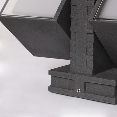 Hazel Adjustable Square Metal Outdoor Wall Lights