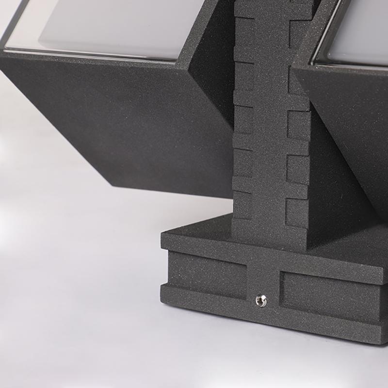 Hazel Adjustable Square Metal Outdoor Wall Lights