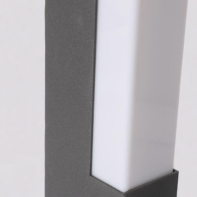 Estra Modern Square Metal Pathway Lights