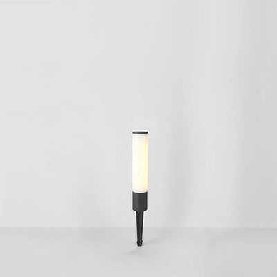 Joclyn Slender Cylindrical Aluminum Outdoor Pathway Bollard Light