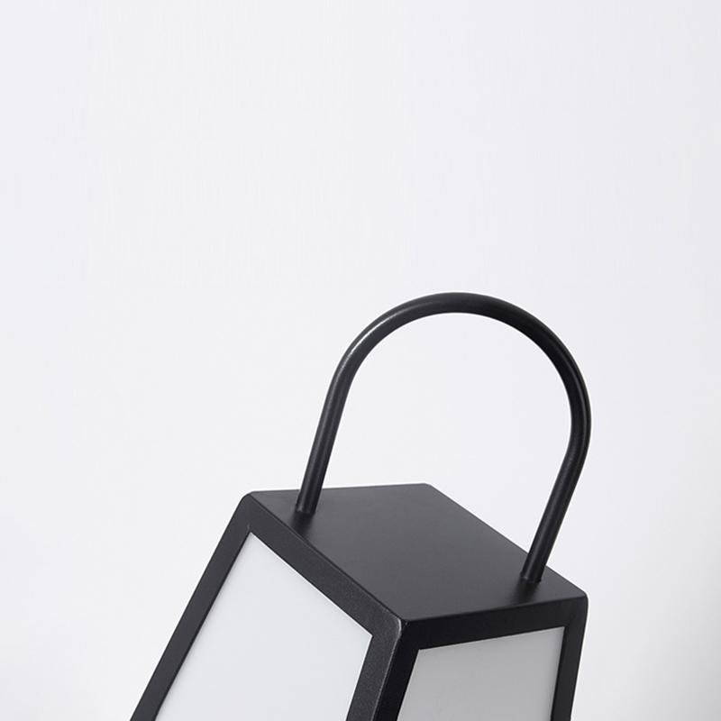 Weary LED Retro Black Metal Outdoor Light Lanterns