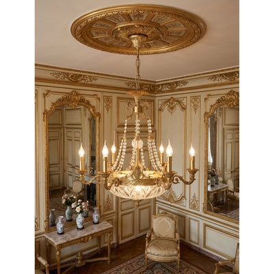 Bellview Brass Chandelier
