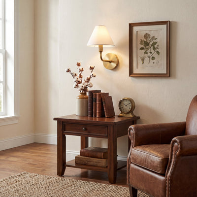 Solivelle Brass Wall Sconce