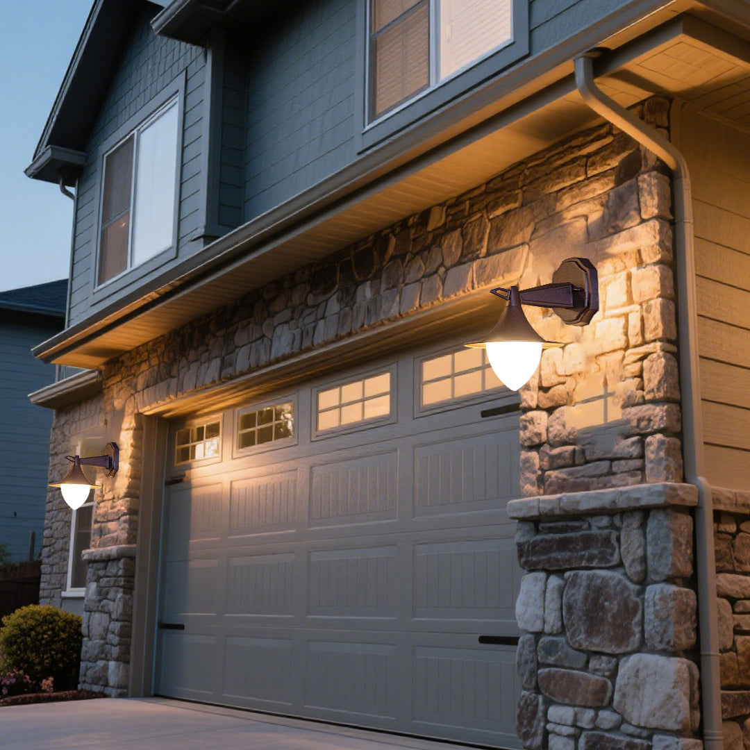 Diae LED Vintage Aluminum Outdoor Wall Light