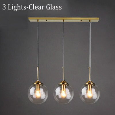 Valentina Designer Bubble Glass Pendant Light - Neutral Decor