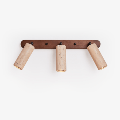 Sereise Travertine Beam Wall Light