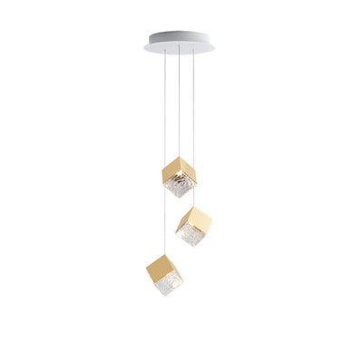 Prismatic Vapor Chandelier
