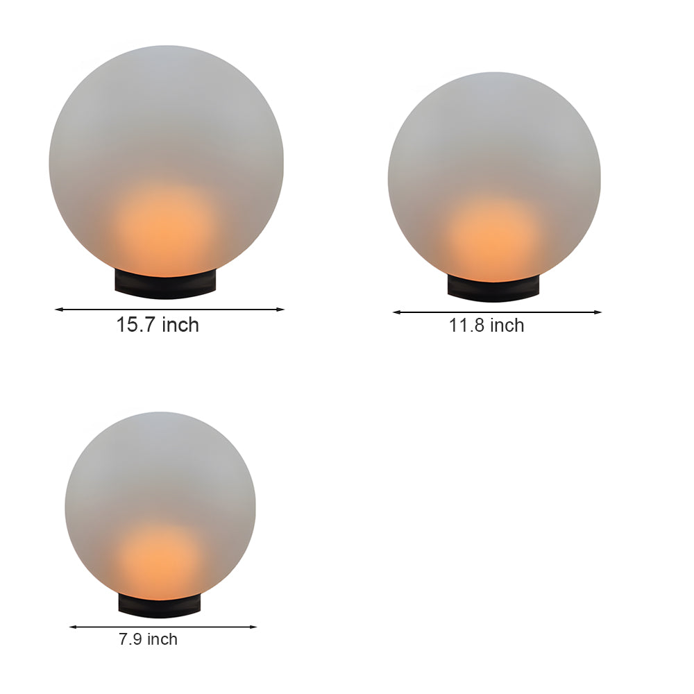 Edwin Moon Round Modern Outdoor Light