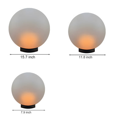 Edwin Moon Round Modern Outdoor Light