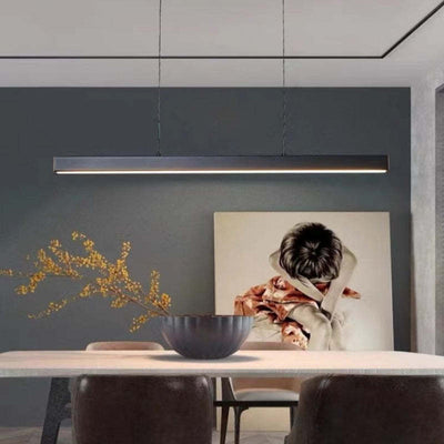 Arisha Modern Linear LED Pendant Light - Neutral Decor