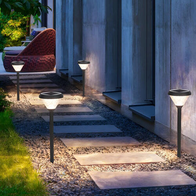 Brigid Elegant Solar LED Aluminum Outdoor Pathway Lights